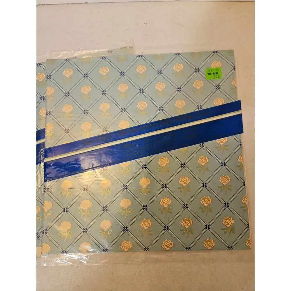 Vintage wrapping paper 5 pack bundle new old stock cottagecore floral country